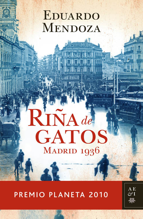 Portada del libro "Riña de Gatos