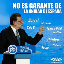 EL PP no es garante de la unidad de España