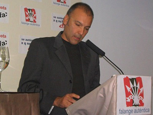 Antonio Pérez Bencomo actual Secretario General de Falange Auténtica